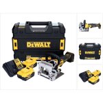 Dewalt - dcw 682 p2t fraiseuse  lamelles sans fil 18 v 102 x 20 mm sans balai + 2x batterie 5, 0 ah ...