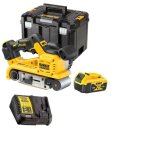 Dewalt dcw220p1 - qw ponceuse � bande xr 18v li - ion bruhless - 1 x 5. 0 ah batteries + chargeur en ...
