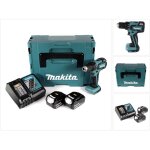 Ddf 456 rtj perceuse visseuse sans fil, 18v li - ion + 2x batteries 5, 0ah + chargeur - makita