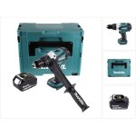 Ddf 458 g1j perceuse - visseuse sans fil 18 v 91 nm + 1x batterie 6, 0 ah + coffret makpac - sans chargeur ...