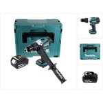 Ddf 458 t1j perceuse visseuse sans fil 18 v 91 nm + batterie 5 ah + makpac - sans chargeur - makita