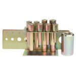 Kit de 8 poin�ons avec plaque de fixation - holzmann