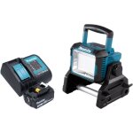 Deadml 811 sf1 projecteur de chantier sans fil 14, 4 / 18 v 3000 lm led + 1x batterie 3, 0 ah + chargeur ...