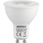 Ampoule spot smd verre transparent gu10 7w 4000k 560lm - 600473 - debflex