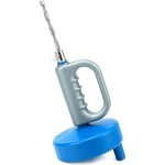 Deboucheur canalisation - 10m x 6mm - furet plomberie spirale pour bonde de baignoire, vier de cuisine ...