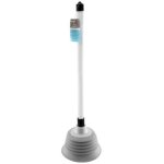 D�boucheur lauxa home 15 x 49 cm, ergonomique, aspiration puissante, id�al pour lavabos et toilettes