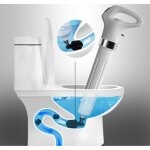 Déboucheur de toilettes, déboucheur de canalisation wc à haute pression avec baromètre, débloqueur de ... Déboucheur de toilettes, déboucheur de canalisation wc à haute pression avec baromètre, débloqueur de ...