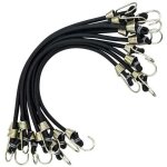 Debuns - 10 pi�ces tendeurs avec crochets mini elastiques tendeurs universels robustes tendeurs sandow ...