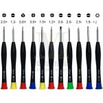 Debuns - lot de 11 mini tournevis cruciformes � fente magn�tique pour montres, lunettes, bijoux, ordinateurs, ...