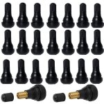 Debuns - 40 pi�ces voiture pneu tubeless valve bouchon, tr412 valves de pneu, caoutchouc pneu pneu tige ...