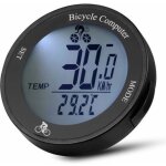 Debuns - compteur velo sans fil �tanche compteur kilom�trique de vitesse avec r�tro�clairage lcd, multifonctio ...