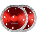 Debuns - disque � tron�onner dant� pour carrelage en gr�s c�rame 125 x 22. 23 mm pour carrelage, granit ...