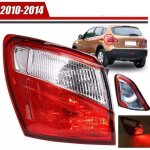 Debuns - feu arri�re led �tanche et r�sistant aux chocs, aile ext�rieure, pour qashqai 2010 � 2014, gauche: ...