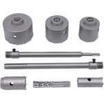 Debuns - jeu de scie cloche 30 / 40 / 65 / 80 / 100mm foret  bton foret  bton peut percer un trou ...