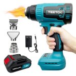 Teetok - dcapeur thermique, pistolet chauffant lectrique sans fil, compatible avec la batterie makita, ...