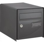 Decayeux ? bo�te aux lettres probat sf 300mm x 302mm ? acier �lectrozingu� avec goulotte antivol ? peinture ...