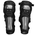 Decdeal 2 pi�ces en acier inoxydable moto motocross atv adultes genouill�res prot�ge - tibia ensemble ...