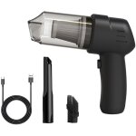 Decdeal - aspirateur portable avec moteur puissant 100w 9000pa, kit de nettoyage � main sans fil, noir ...