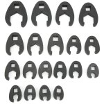 Decdeal jeu de 19 cl�s � molette m�triques 8 � 32 mm (0, 3 � 1, 3 po) en acier cr - mo avec bo�te � outils ...