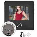 Decdeal judas de porte num�rique 2, 8 pouces 0, 3 mp, cam�ra de sonnette, grand angle 90 �, vision nocturne ...