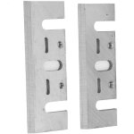Decdeal lames de rechange hss pour rabot �lectrique - paire - travail du bois professionnel - pour les ...