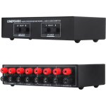 Decdeal lynepauaio 2 in out s�lecteur de haut - parleur s�lecteur de haut - parleur signal audio commutateur ...