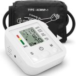 Decdeal - tensiom�tre �lectronique portable, type brassard domestique, sphygmomanom�tre avec �cran lcd, ...