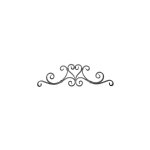 Dcor volute grilles et portails 800x230 mm deco fer forge