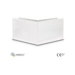 Deco fer forge - qualite francaise] - angle extrieur 90 pour profil 308620 - longueur 200mm - aluminium ...