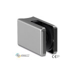 Qualite francaise] - jeux de 4 pinces � verre inox 316 carr� 65x45 mm pour tube diam 42, 4 mm syst�me ...