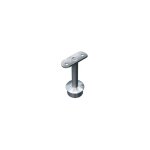 Deco fer forge - qualite francaise] - support de main courante droit pour tube de �48, 3mm - longueur ...