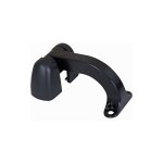 Deco fer forge - gond anti - soul�vement ouverture 180� cache noir - inox - � visser