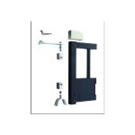 Pivot  sceller pour tube de 30 mm deco fer forge