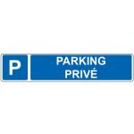 Panneau de signalisation pour parking  emplacement de parking priv - 48 x 10 cm