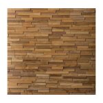 Decoon - parement bois teck naturel 0, 57m² Decoon - parement bois teck naturel 0, 57m²