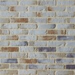 Parement brique crème béton 0, 68 m2 Parement brique crème béton 0, 68 m2
