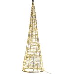 D�coration d'arbre de no�l � led pour int�rieur et ext�rieur en m�tal argent� kotala