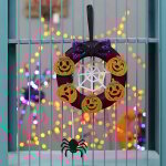 Dcorations d'halloween boules d'horreur porte d'entre fentre suspendue dcorations d'halloween couronne ...