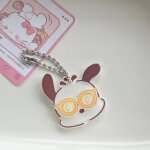 Dcoration de lunettes 3d barbie porte - cls sanrio pendentif pour sac  dos de voiture a5