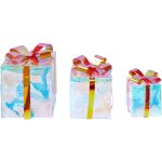 D�coration de no�l � led cadeaux multicolores 15 / 20 / 25 cm accessoire f�tes capella