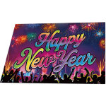 D�coration de table pour le nouvel an - sets de table en or, parfaits pour c�l�brer la nouvelle ann�e ...