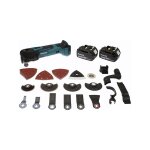 D�coupeur - ponceur multifonction 2x4ah 18v dtm51rmjx3 en makpak avec accessoires