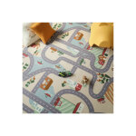 Dcoweb - echantillon tapis de jeu circuit - 15 x 20 cm