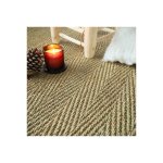 D�coweb - jonc de mer - assam - chevron - rouleau de 4m x 6m