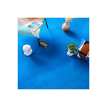 Dcoweb - moquette outdoor sur plots - piscine et spa - bleu - echantillon 15 x 20 cm