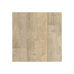 D�coweb - sol lino eco - imitation parquet bois blanc vieilli - rouleau de 2m x 2m