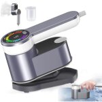 Defroisseur vapeur vertical, fer  repasser vertical portable 1200w 120ml defroisseur 2 in 1 vapeur voyage ...