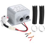 Dgivreur de verre de pare - brise chauffant 12v 800w, brume, limine 2 sorties d'air, chauffage rapide ...