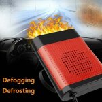 D�givreur de voiture 12 v 150 w 2 en 1 pour pare - brise de voiture - ventilateur de voiture portable ...
