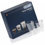 Delonghi - lot de 6 verres thermiques transparents (5513296671, 5513284451) cafetire, expresso bifinett, ...